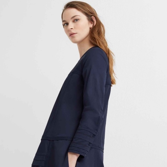 NWT CLUB MONACO LONG SLEEVE MINI SWING DRESS - Picture 3 of 8